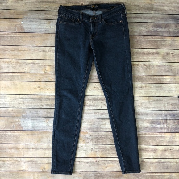 Lucky Jeans Charlie Skinny Dark Wash 2/26 - Picture 3 of 6